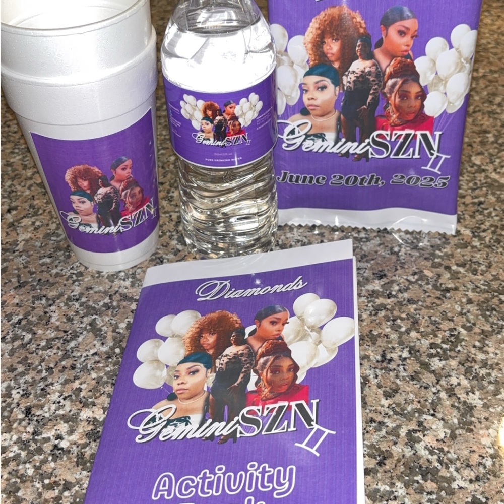 Purple Gemini SZN II Party Set